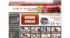 Desktop Screenshot of myautopartswholesale.com